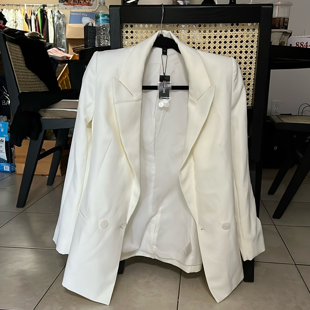 White Blazer